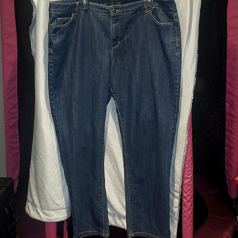 Michael kors plus size denim jeans